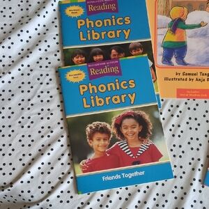 Houghton Mifflin Reading Phonics Library - Blue and Yellow
